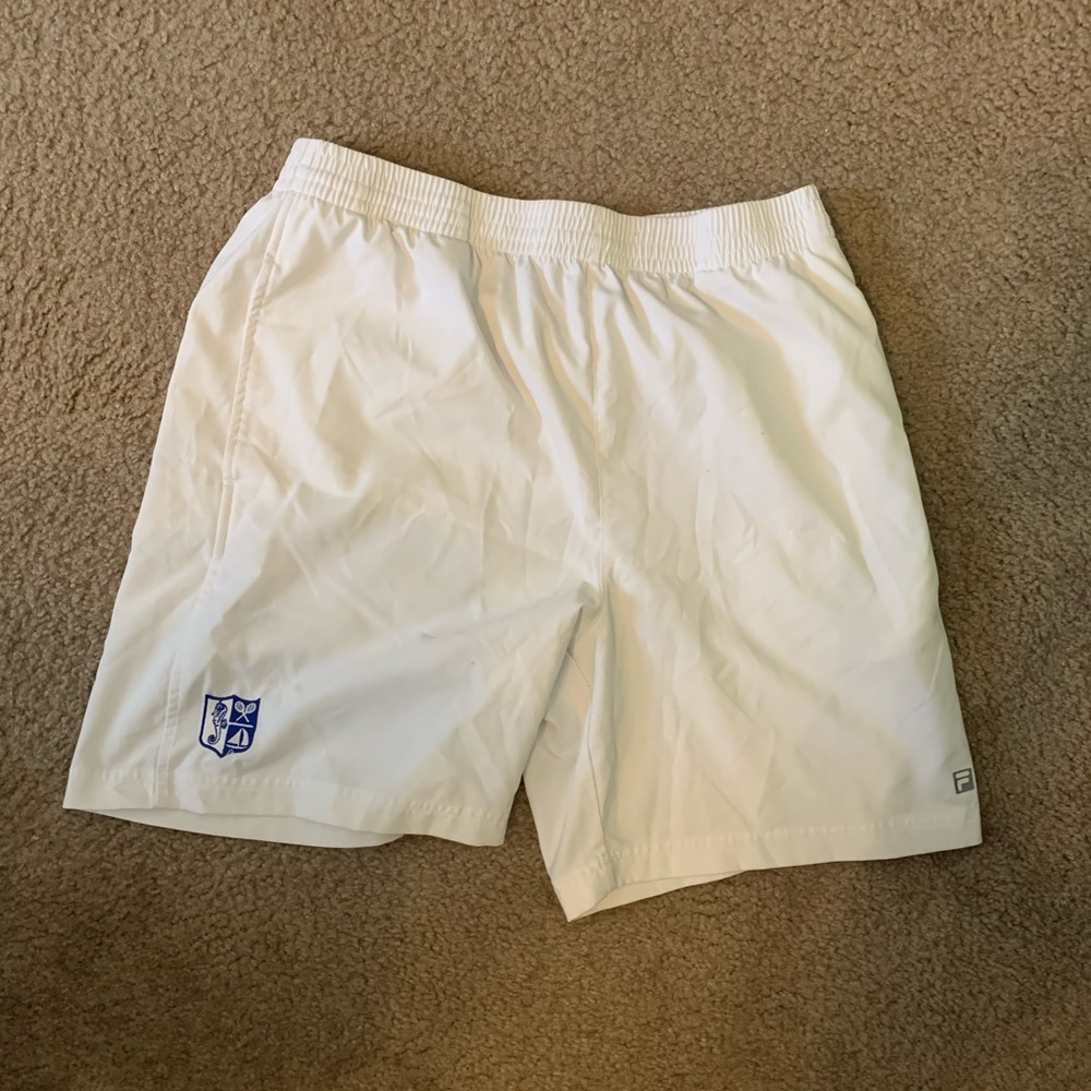 Fila Tennis shorts with club logo